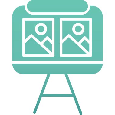 seo modern simgesinin vektör illüstrasyonu