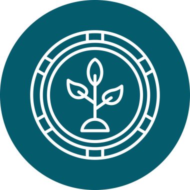 Vektör Ağacı Simgesi illüstrasyonu