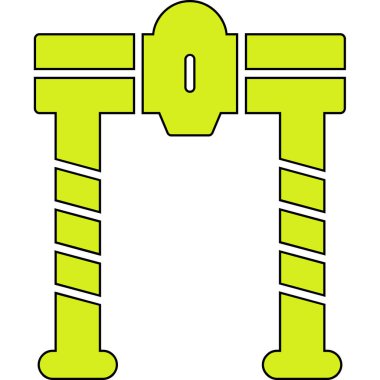inşaat simgesi vektör illüstrasyonu