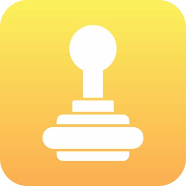 abajur simgesi soyut arkaplanda izole edildi