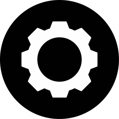 Teçhizat Web simgesi basit illüstrasyon