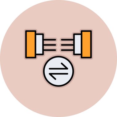 seo modern simgesinin vektör illüstrasyonu