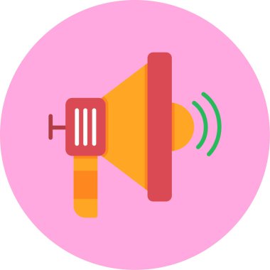 Hoparlörün vektör çizimi