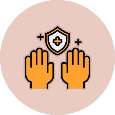 Bir çapraz simgenin vektör illüstrasyonu