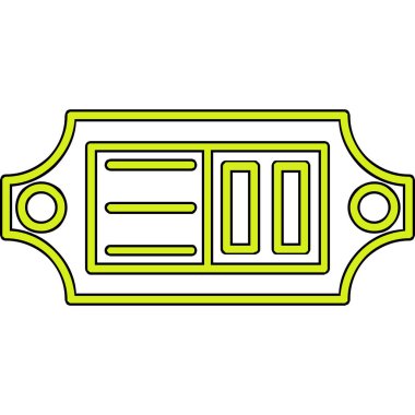pil simgesi. Web için pil vektör simgelerinin özet çizimi