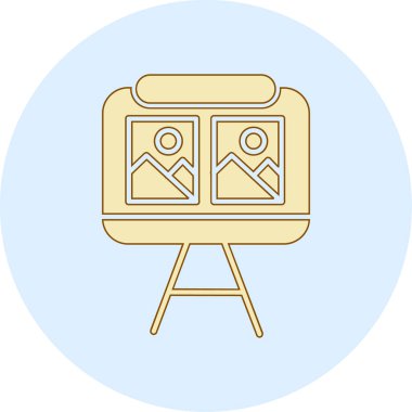 Modern b 'nin vektör illüstrasyonu eksik simgesi