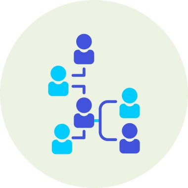 İş adamları vektör illüstrasyonu.