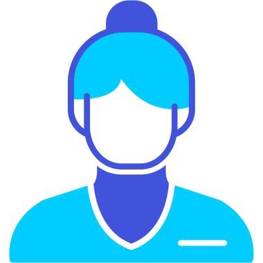 Avatar Kadın. Web simgesi