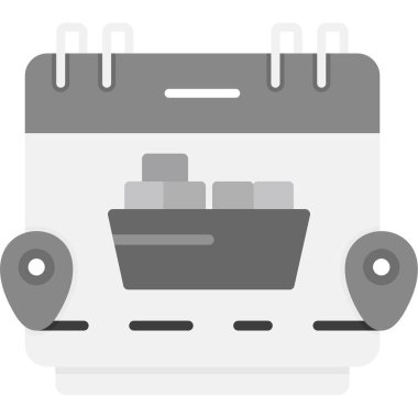 tekne ikonu vektör illüstrasyonu