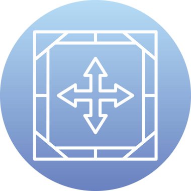 ok simgesinin vektör illüstrasyonu