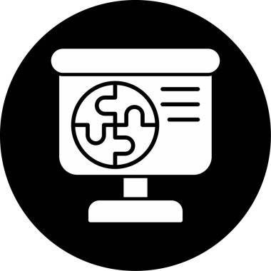 seo modern simgesinin vektör illüstrasyonu