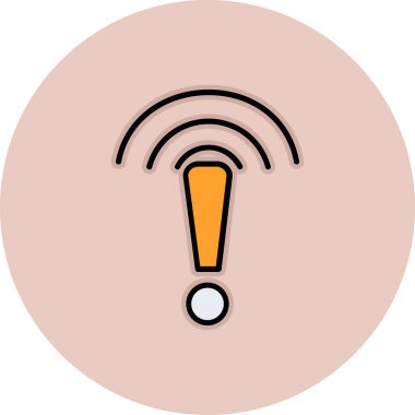 wifi simgesi vektör illüstrasyonu