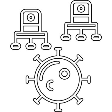 seo modern simgesinin vektör illüstrasyonu
