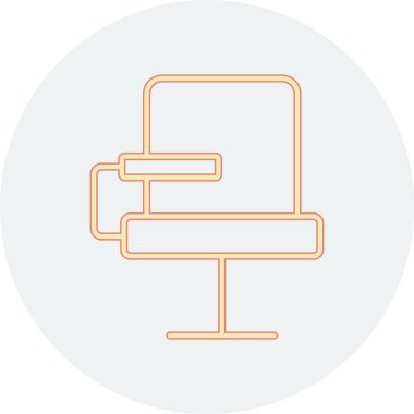 seo modern simgesinin vektör illüstrasyonu