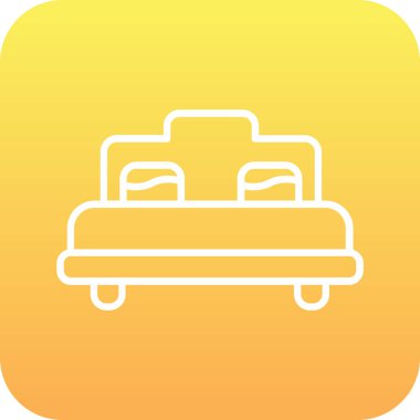 araba simgesi vektör illüstrasyonu