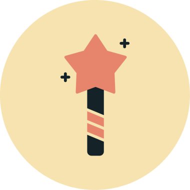 Parti. Web simgesi basit tasarım