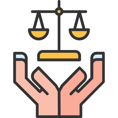 Adalet hukuku hakim simgesi