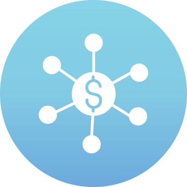 Dolar işareti. vektör illüstrasyonu