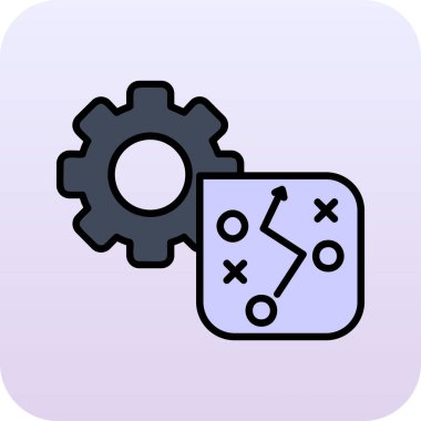 Modern b 'nin vektör illüstrasyonu vites simgesinden yoksun