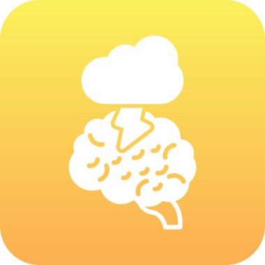 Bulut simgesi. Hava simgesi