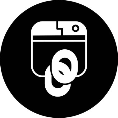 seo modern simgesinin vektör illüstrasyonu