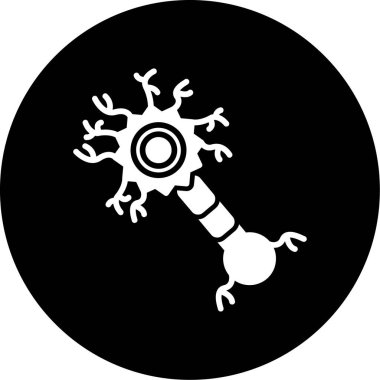 Virüs simgesi, basit tarzı