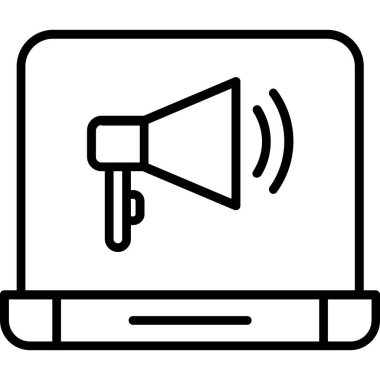 hoparlör vektör illüstrasyonu