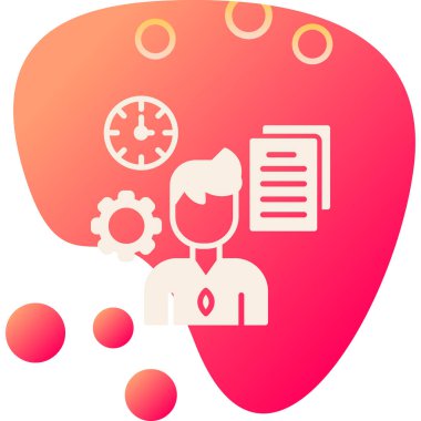 Beyin. Web simgesi basit illüstrasyon