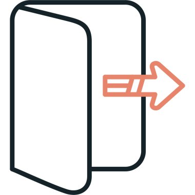 Ok. Web simgesi vektör illüstrasyonu