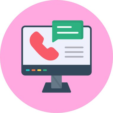 Arıyorum. Web simgesi vektör illüstrasyonu