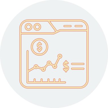 Dolar işaretli akıllı telefon.