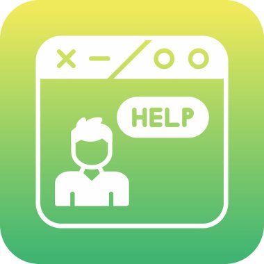 Web ve mobil vektör simgesi