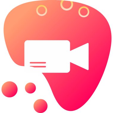 Konuş. Web simgesi vektör illüstrasyonu