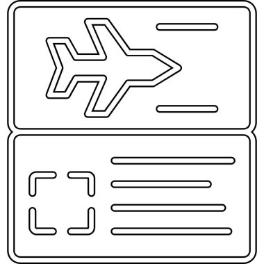 Uçak. Web simgesi basit illüstrasyon