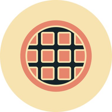 Gıda simgesinin vektör illüstrasyonu