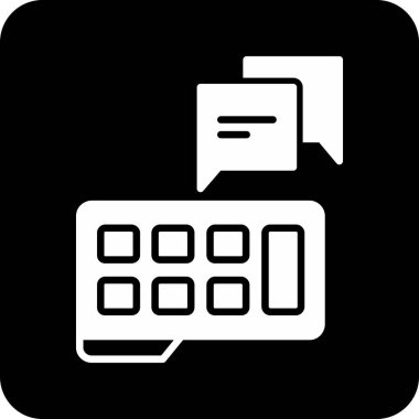 Telefon simgesi vektör illüstrasyonu