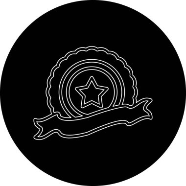 Bir şapka simgesinin vektör illüstrasyonu