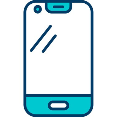 telefon simgesi, vektör illüstrasyonu