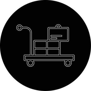 Modern otomatik simgenin vektör illüstrasyonu