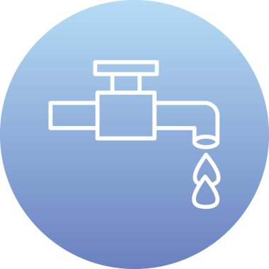 tap simgesinin vektör illüstrasyonu