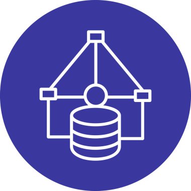 seo modern simgesinin vektör illüstrasyonu