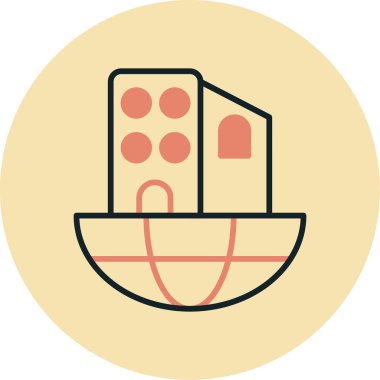 Gıda Web ikonu vektör illüstrasyonu