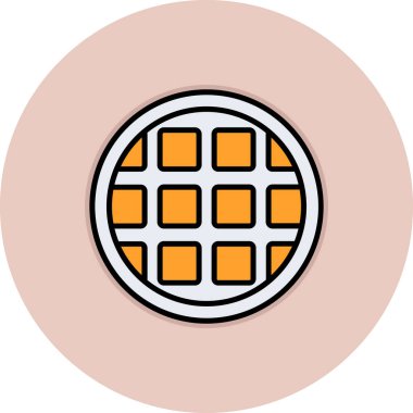 Bir b eksikliği simgesinin vektör çizimi