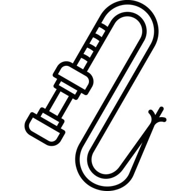 Çizgi film Noel ağacının vektör çizimi