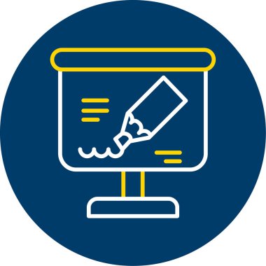 vector illustration of a pen icon