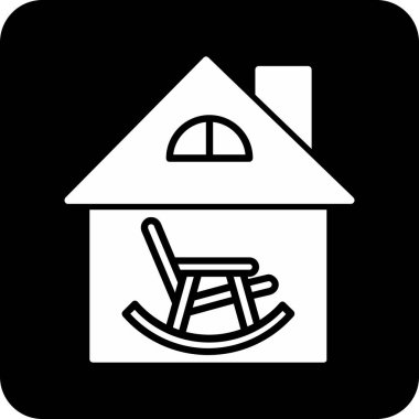 ev simgesi vektör illüstrasyonu