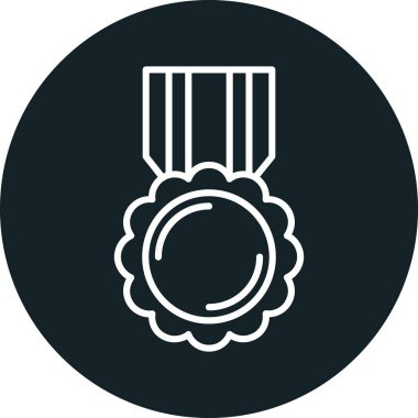 Bir çelengin vektör illüstrasyonu