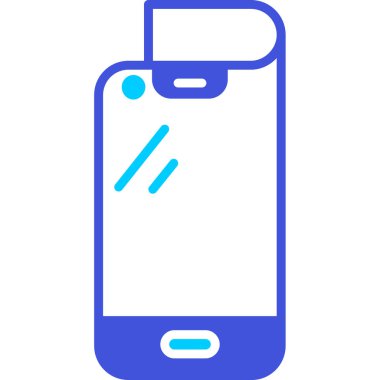 telefon web simgesi, vektör çizim