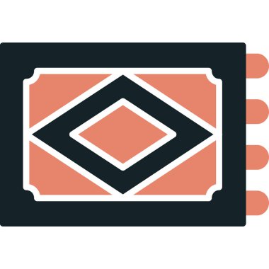 Çip. Web simgesi basit illüstrasyon