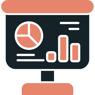 iş analizi grafik simgesi